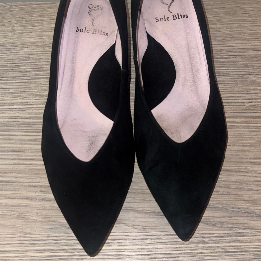 Sole Bliss Kitty: BLACK SUEDE - Picture 6 of 6